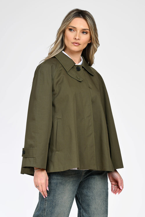 Jachetă damă din bumbac cu croială modernă Natalee Fashion