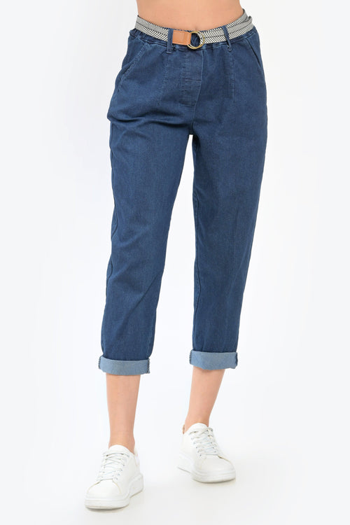 Natalee Fashion Pantaloni Pantaloni casual denim Bonnie