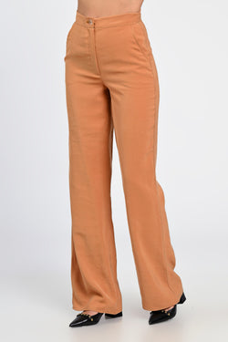 Pantaloni damă camel Amira Natalee