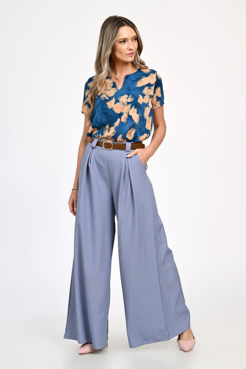 Pantaloni dama evazati Penelope Natalee Fashion