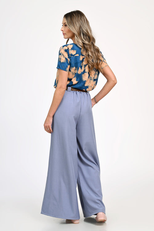 Pantaloni dama evazati Penelope Natalee Fashion