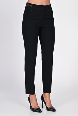 Pantaloni damă negri eleganți Andra Natalee Fashion