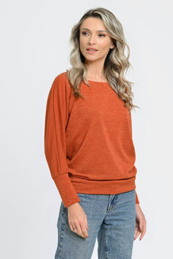 Pulover dama mâneca chimono Elena Natalee Fashion