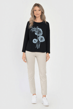 Pulover damă negru Bianca Natalee