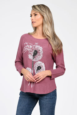 Puloverul damă roz pudrat Miruna Natalee Fashion