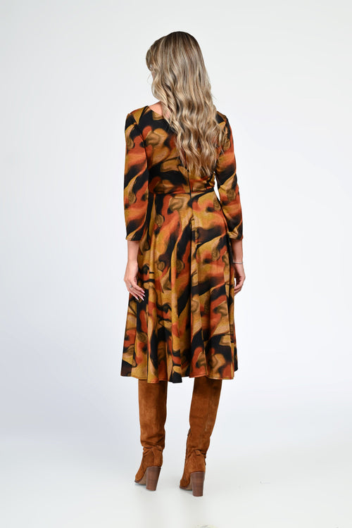 Rochia damă midi Autumn Sofia Natalee Fashion