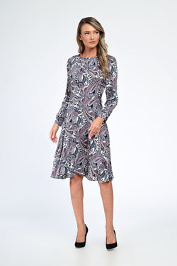 Rochia damă paisley Amalia Natalee Fashion