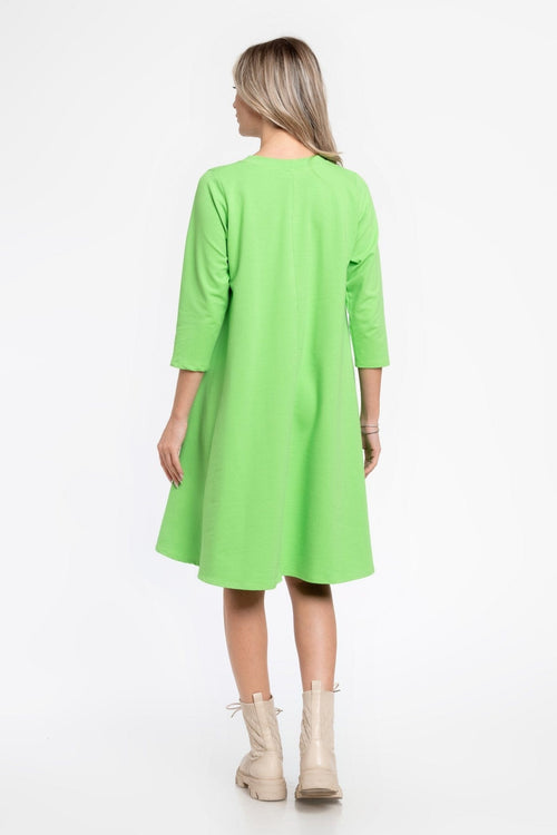 Natalee Fashion Rochie Rochie ampla verde deschis Manju