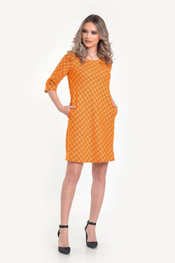 Natalee Fashion Rochie Rochie casual orange carouri Ayline