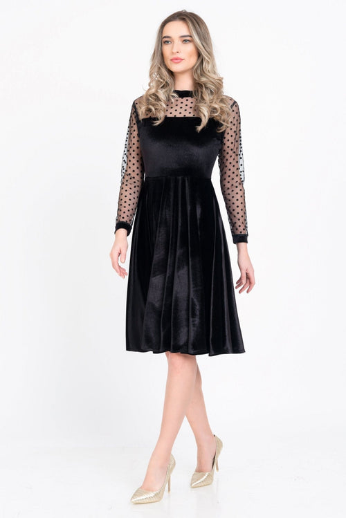 Rochie catifea Natalee Natalee Fashion