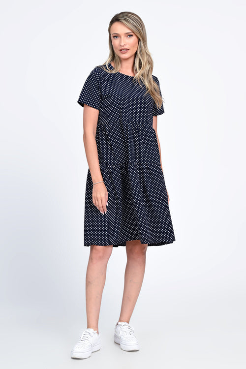 Rochie dama cu buline Walda Natalee