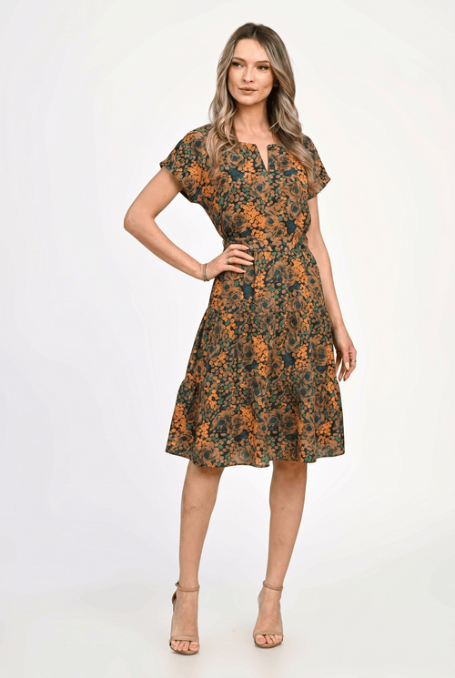 Rochie damă cu imprimeu floral Natalee Fashion