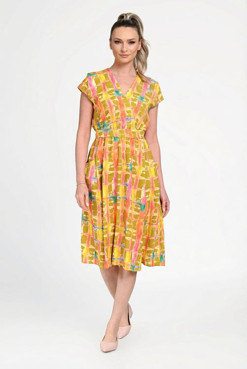 Rochie damă imprimeu floral Teodora Natalee