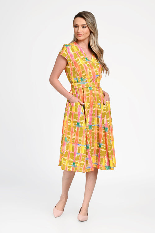 Rochie damă imprimeu floral Teodora Natalee