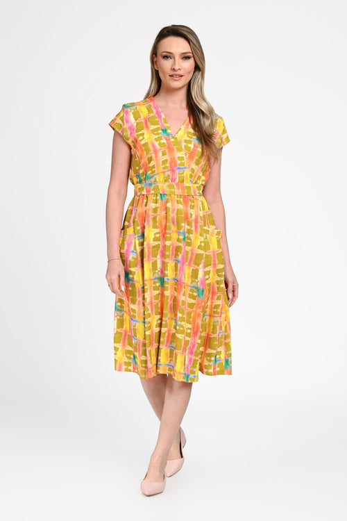 Rochie damă imprimeu floral Teodora Natalee