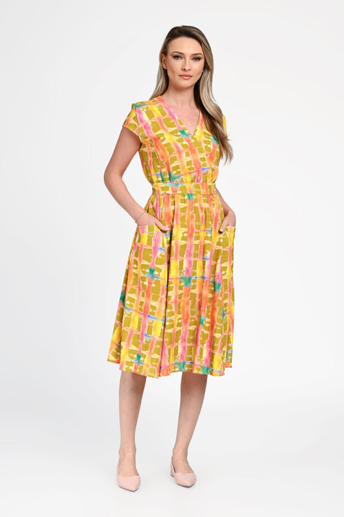 Rochie damă imprimeu floral Teodora Natalee