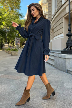 Rochie dama navy Sofia Natalee Fashion