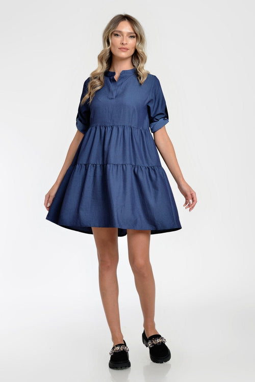 Natalee Fashion Rochie Rochie denim Dalia