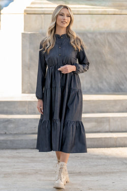 Rochie denim Paola Natalee Fashion