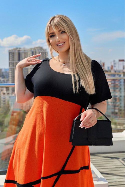 Natalee Rochie Rochie pentru femei plinute Aurelia