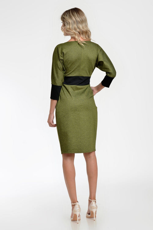 Rochie verde Fenicia Natalee Fashion