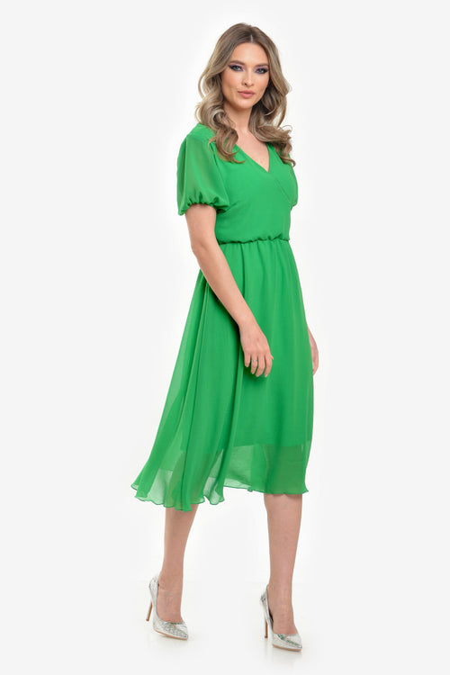 Natalee Fashion Rochie Rochie voal verde Gilda