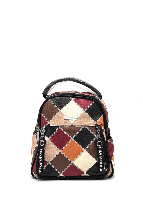 Natalee Fashion Genti Negru Rucsac multicolor Abigail