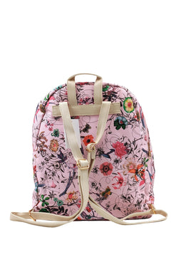 Natalee Fashion Genti Rucsac roz cu model floral Angie