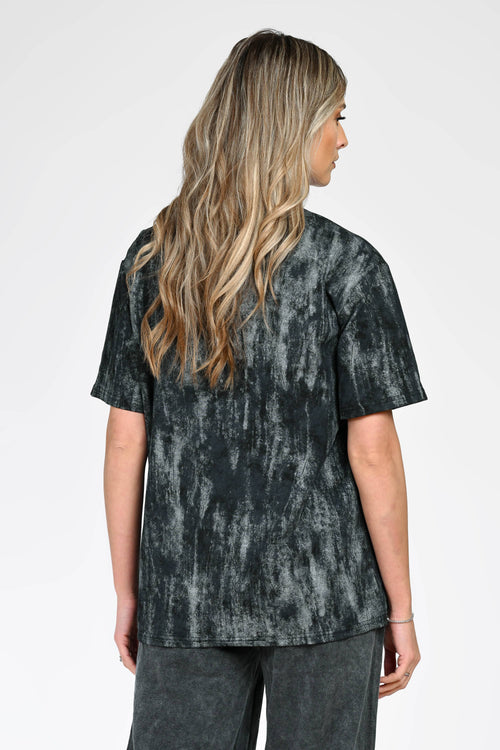 Tricoul din bumbac cu imprimeu Lydia Natalee